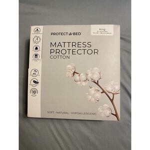 Protect-A-Bed Cotton Jersey Mattress Protector, King